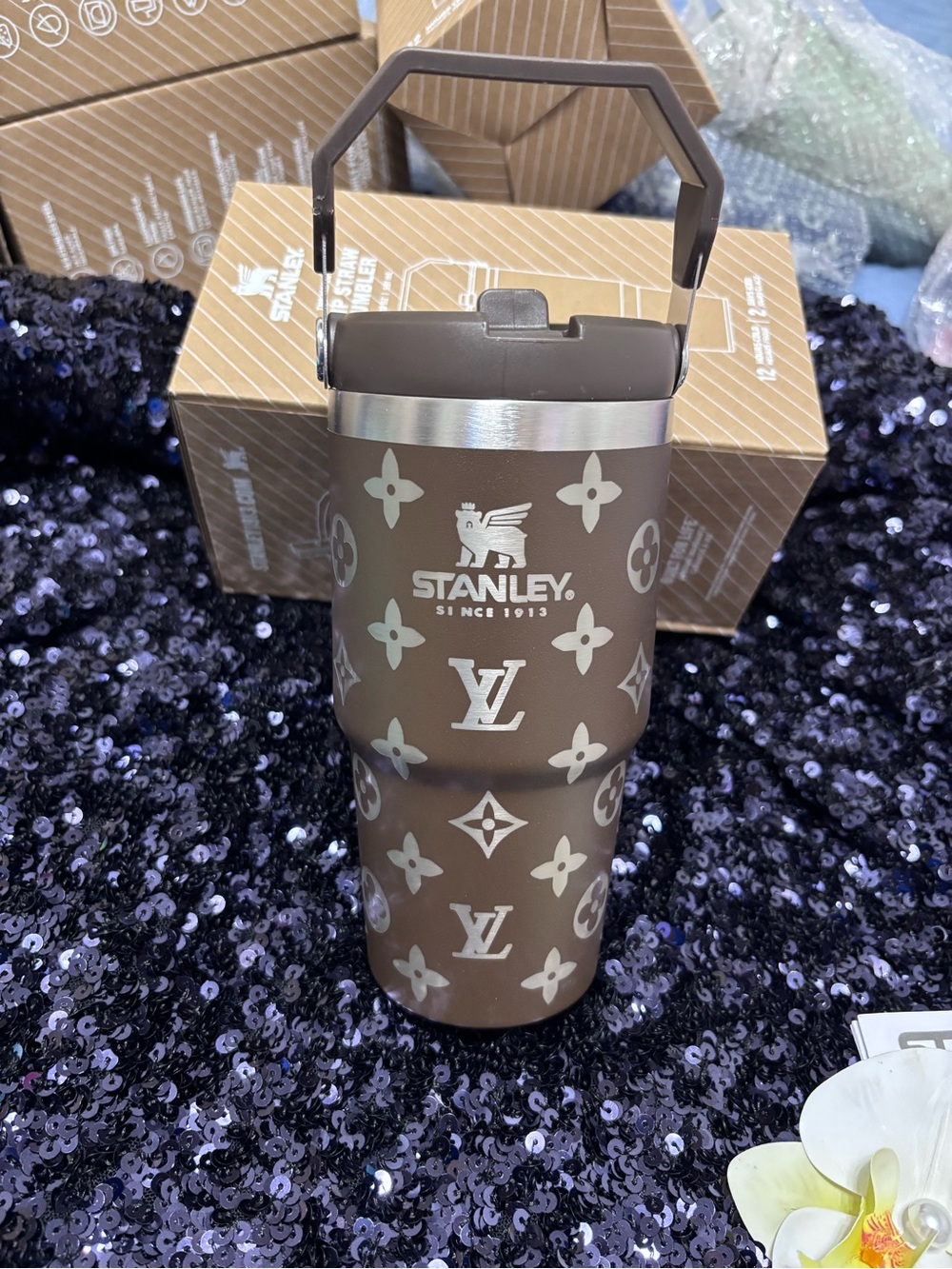 Hot Pink Flip Straw Tumbler - Picture 9 of 14